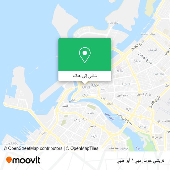 خريطة تريشي جولد