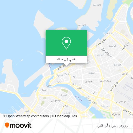 خريطة بورودو