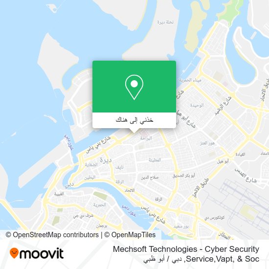 خريطة Mechsoft Technologies - Cyber Security Service,Vapt, & Soc
