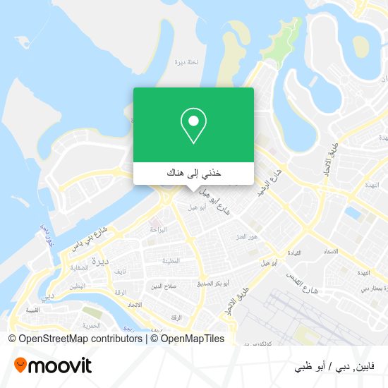 خريطة فابين