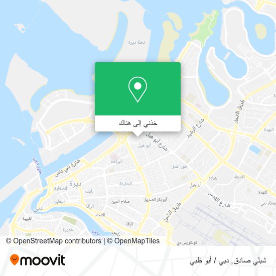 خريطة شبلي صادق