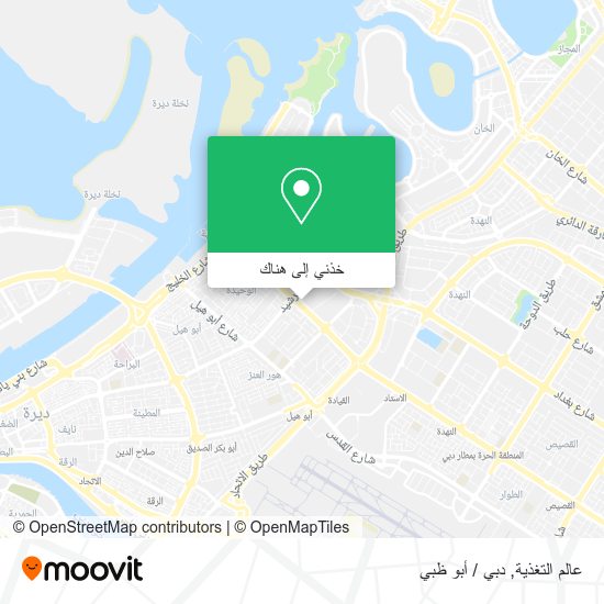خريطة عالم التغذية