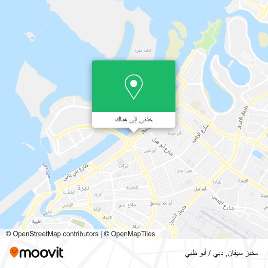 خريطة مخبز سيفان