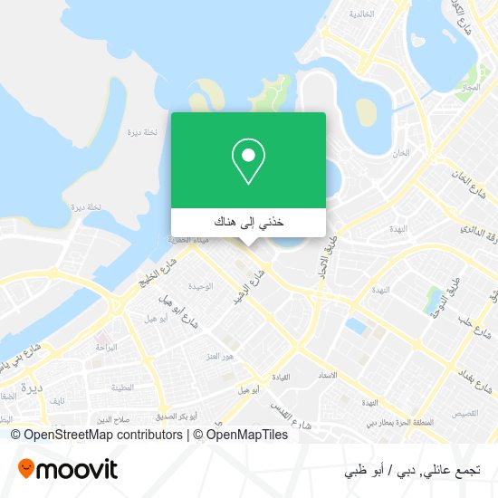 خريطة تجمع عائلي