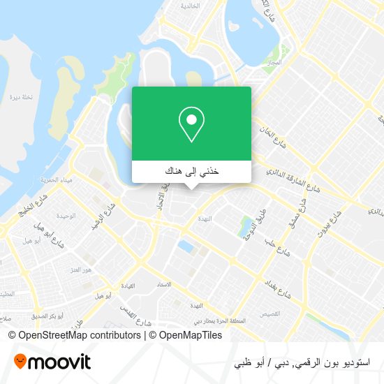 خريطة استوديو بون الرقمي