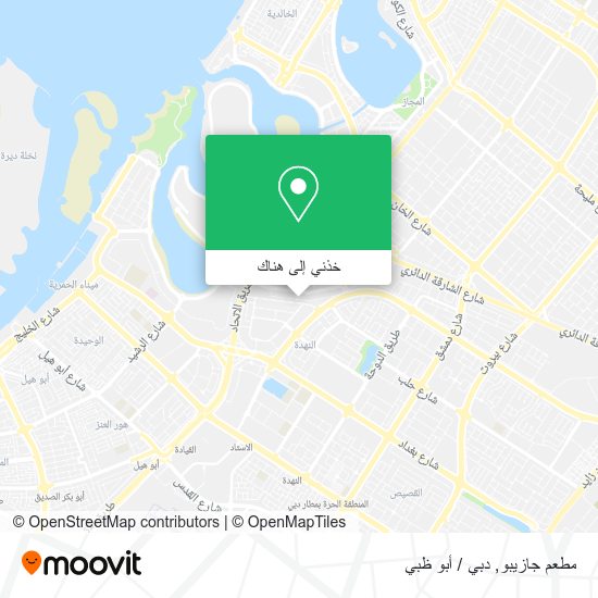 خريطة مطعم جازيبو