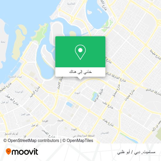 خريطة مساميت