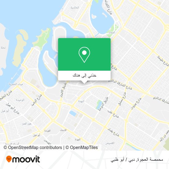 خريطة محمصة العجوة