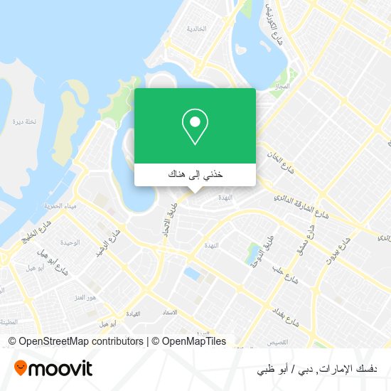 خريطة دفسك الإمارات