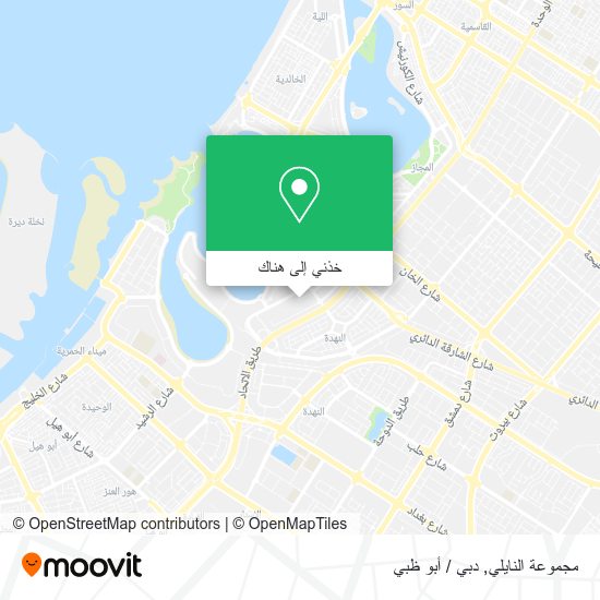 خريطة مجموعة النايلي