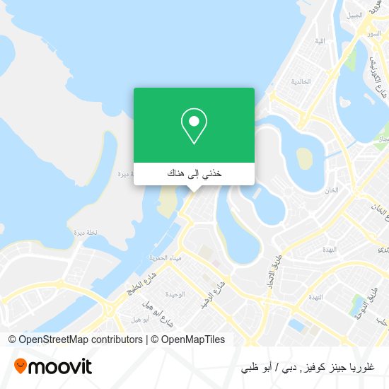خريطة غلوريا جينز كوفيز