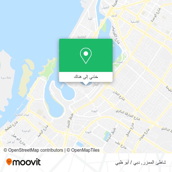 خريطة شاطئ الممزر