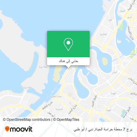 خريطة برج 7 محطة حراسة الحياة