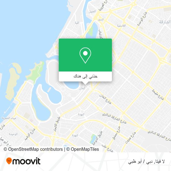 خريطة لا فيتا