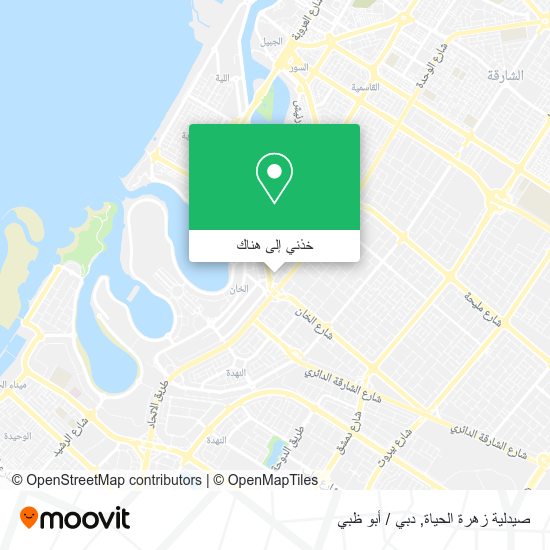 خريطة صيدلية زهرة الحياة