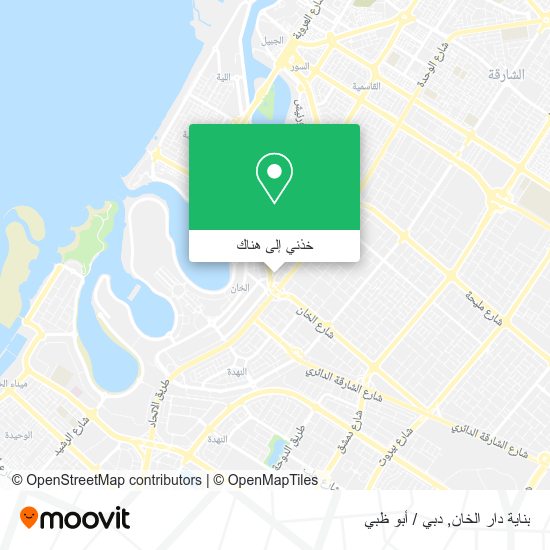 خريطة بناية دار الخان