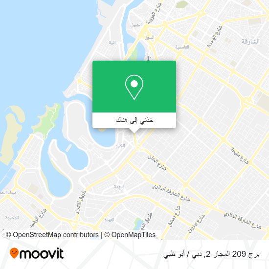 خريطة برج 209 المجاز 2