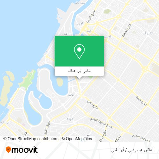 خريطة أهالس هوم