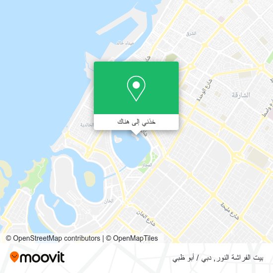 خريطة بيت الفراشة النور