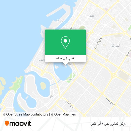 خريطة مركز فعالي