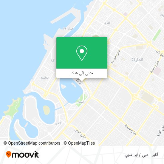 خريطة أنفير