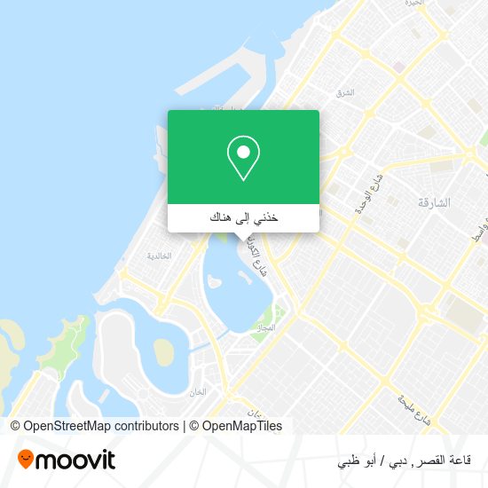 خريطة قاعة القصر
