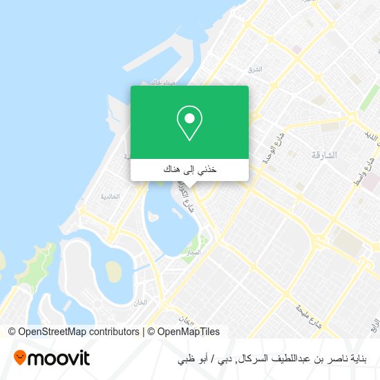 خريطة بناية ناصر بن عبداللطيف السركال