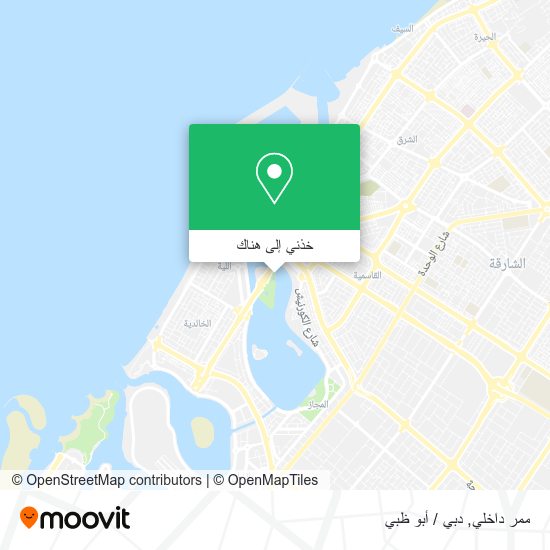 خريطة ممر داخلي
