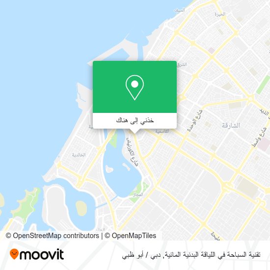 خريطة تقنية السباحة في اللياقة البدنية المائية