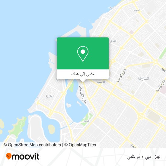 خريطة فينز