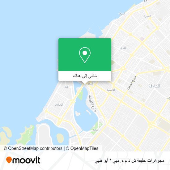 خريطة مجوهرات خليفة ش ذ م م
