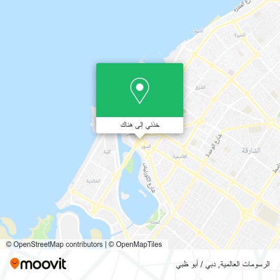 خريطة الرسومات العالمية