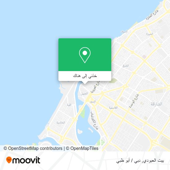 خريطة بيت العبودي