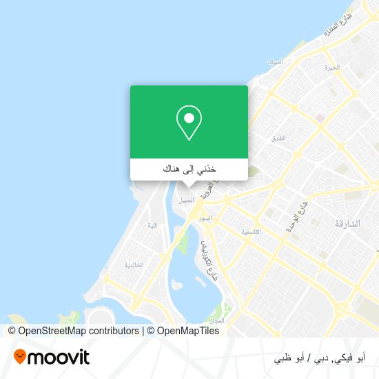 خريطة أبو فيكي