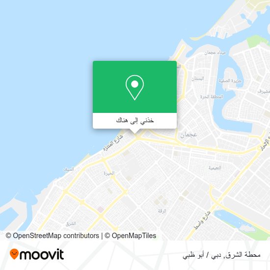 خريطة محطة الشرق