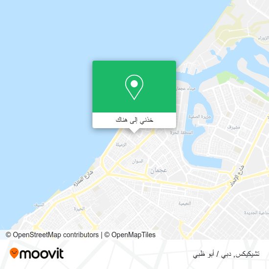 خريطة تشيكيكس