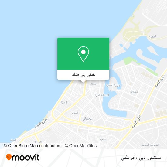 خريطة مستشفى