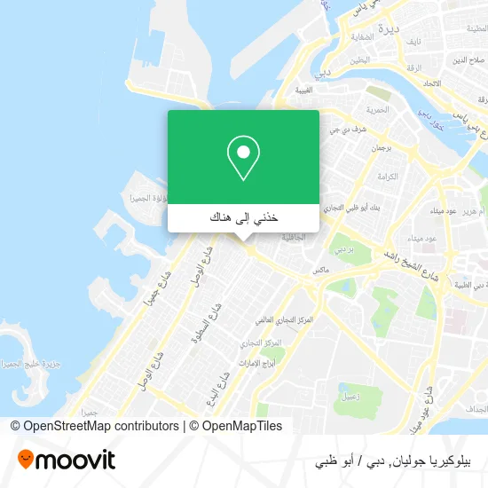 خريطة بيلوكيريا جوليان