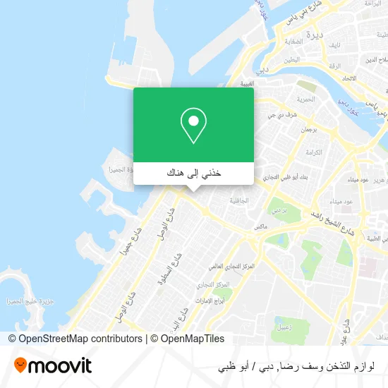خريطة لوازم التذخن وسف رضا