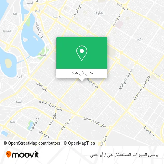 خريطة بوسان للسيارات المستعملة