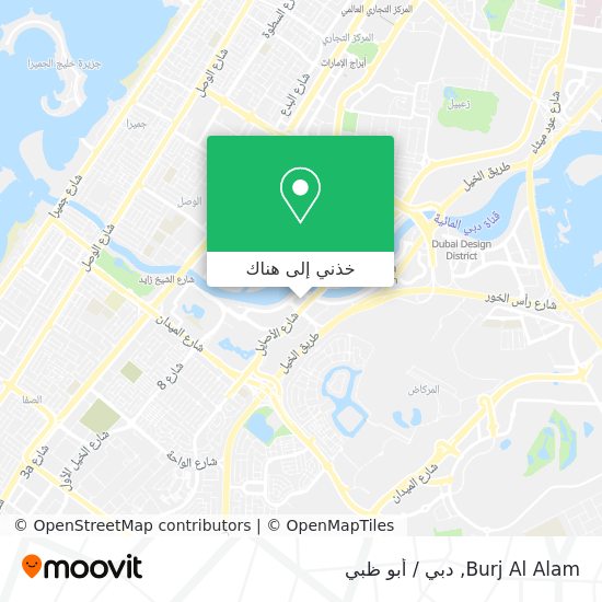 خريطة Burj Al Alam
