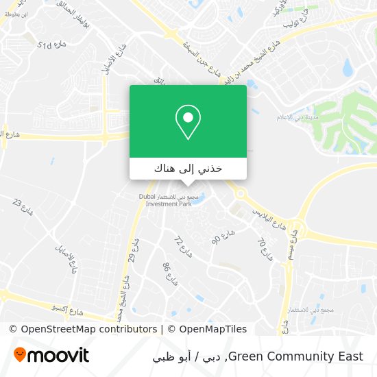 خريطة Green Community East