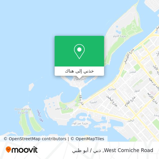 خريطة West Corniche Road