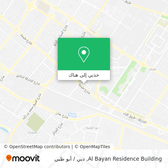 خريطة Al Bayan Residence Building