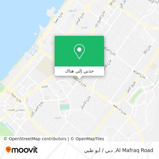 خريطة Al Mafraq Road