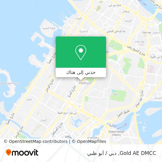 خريطة Gold AE DMCC
