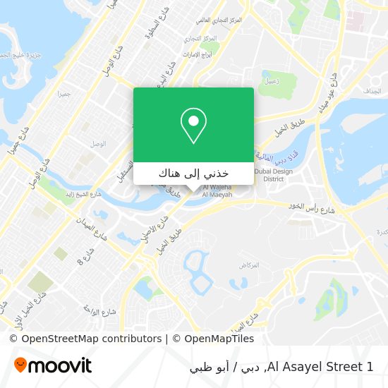 خريطة 1 Al Asayel Street