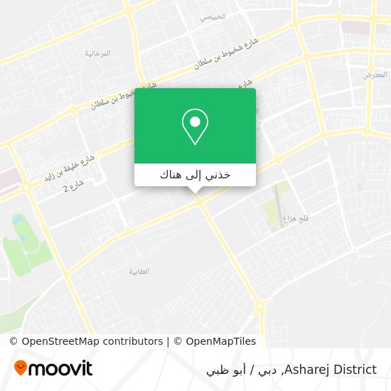 خريطة Asharej District