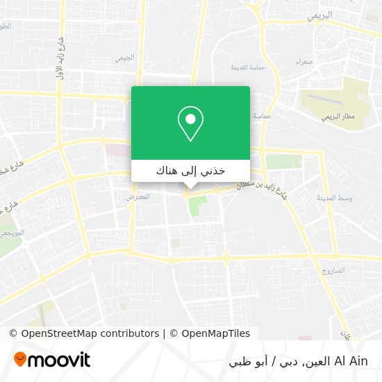 خريطة Al Ain العين