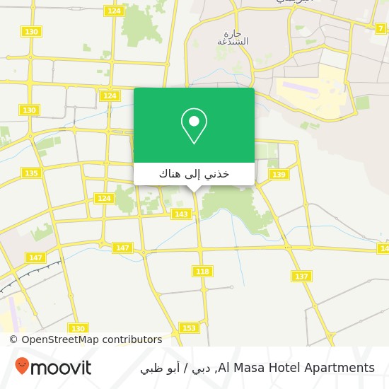 خريطة Al Masa Hotel Apartments